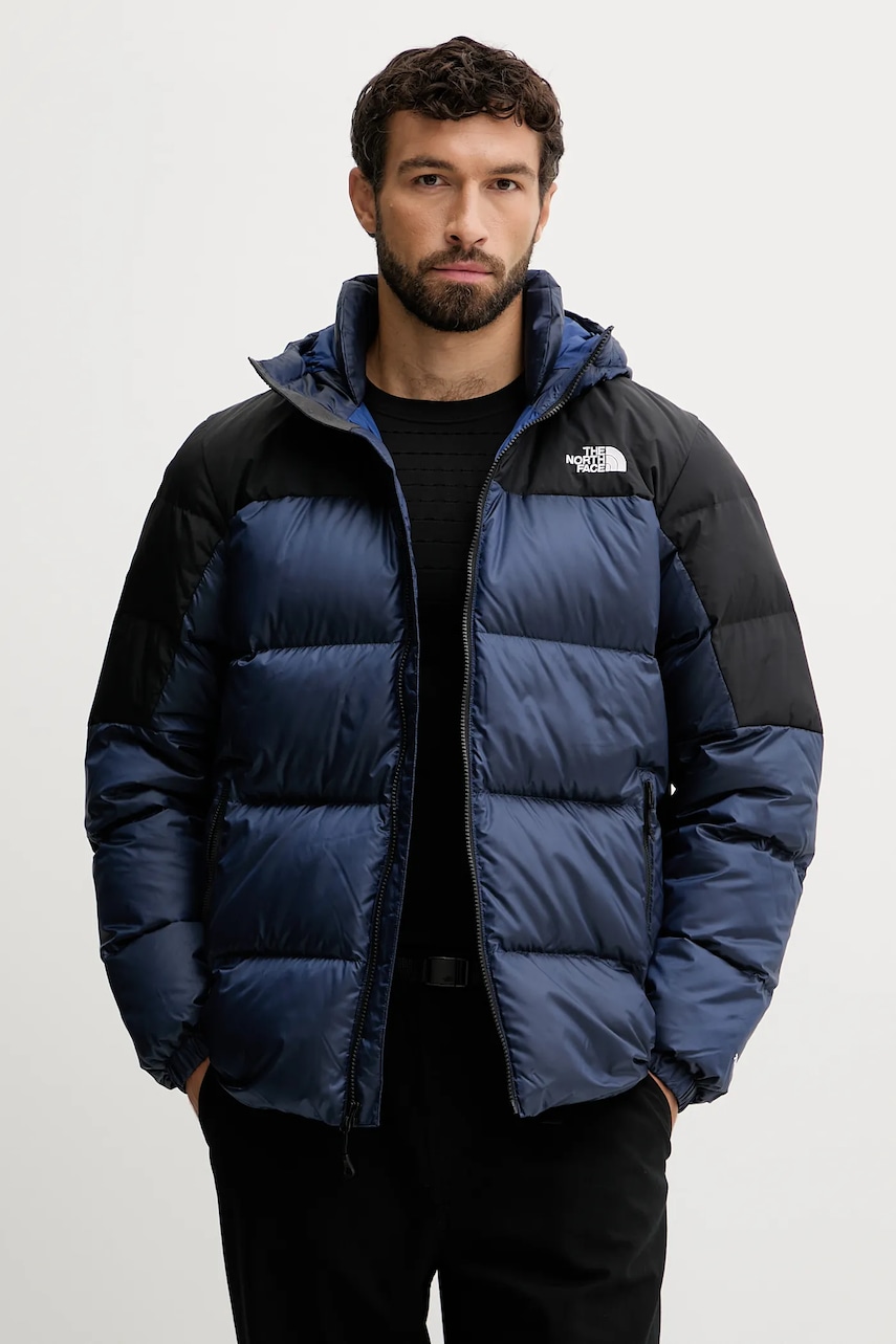 The North Face geacă sport din puf Diablo Down 2.0 culoarea bleumarin, NF0A8992GKI1