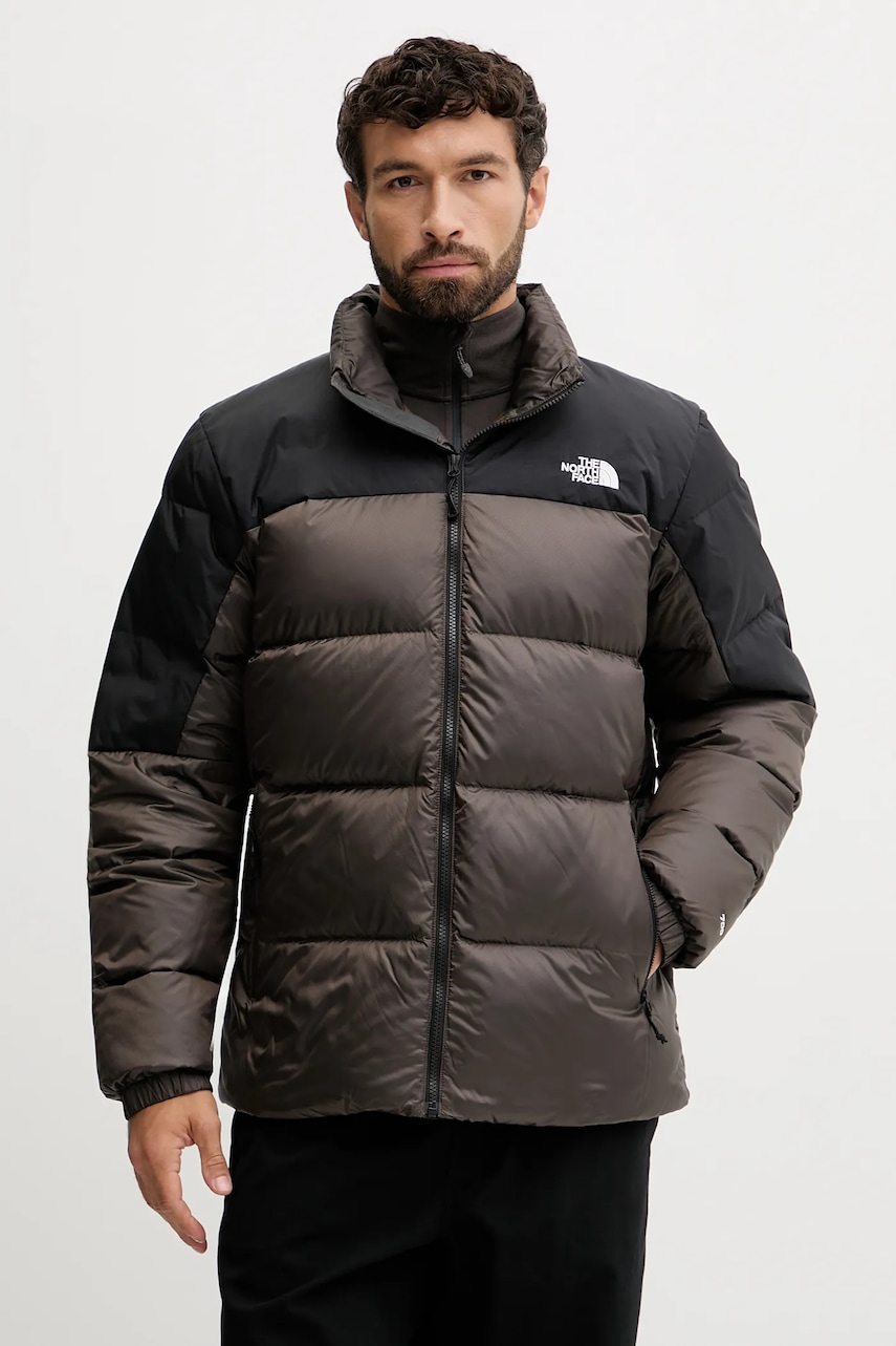 The North Face geacă sport din puf Diablo Down 2.0 culoarea maro, NF0A89930BI1