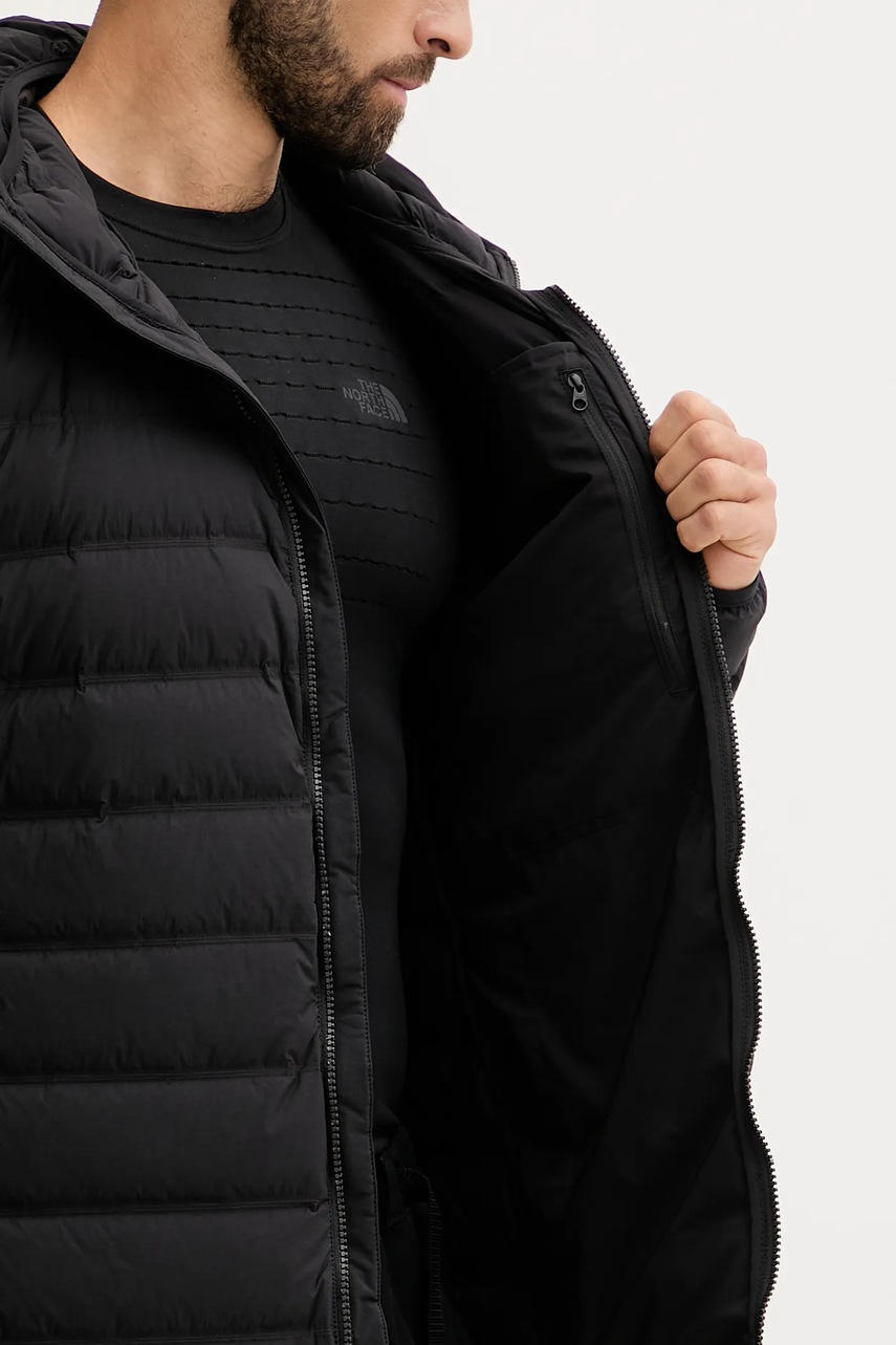 Πουπουλένιο αθλητικό μπουφάν The North Face Abseil χρώμα: μαύρο, NF0A8E36JK31 φωτογραφία