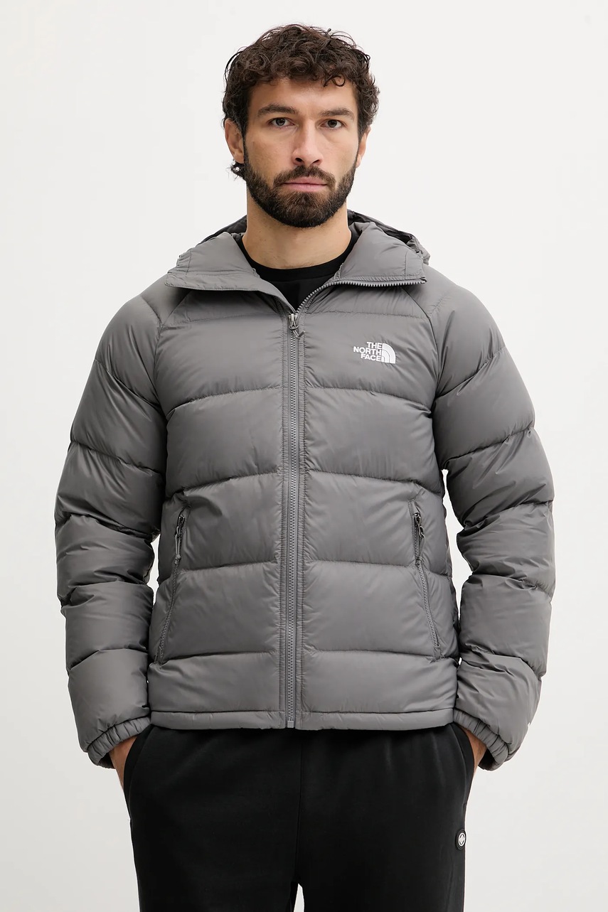 The North Face geacă de puf Hydrenalite culoarea gri, NF0A5GIE0UZ1