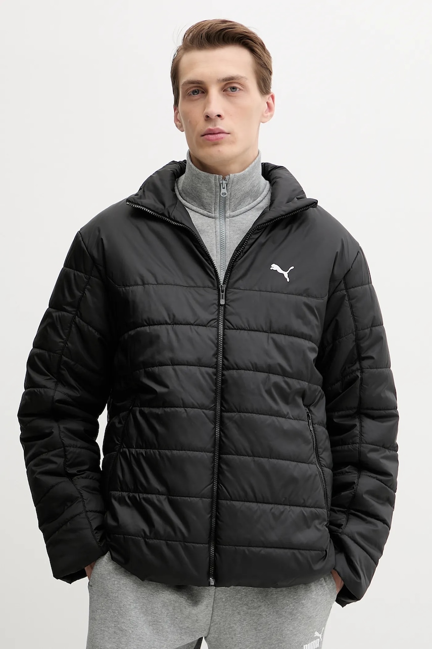 Puma geacă culoarea negru, de tranziție, 685210