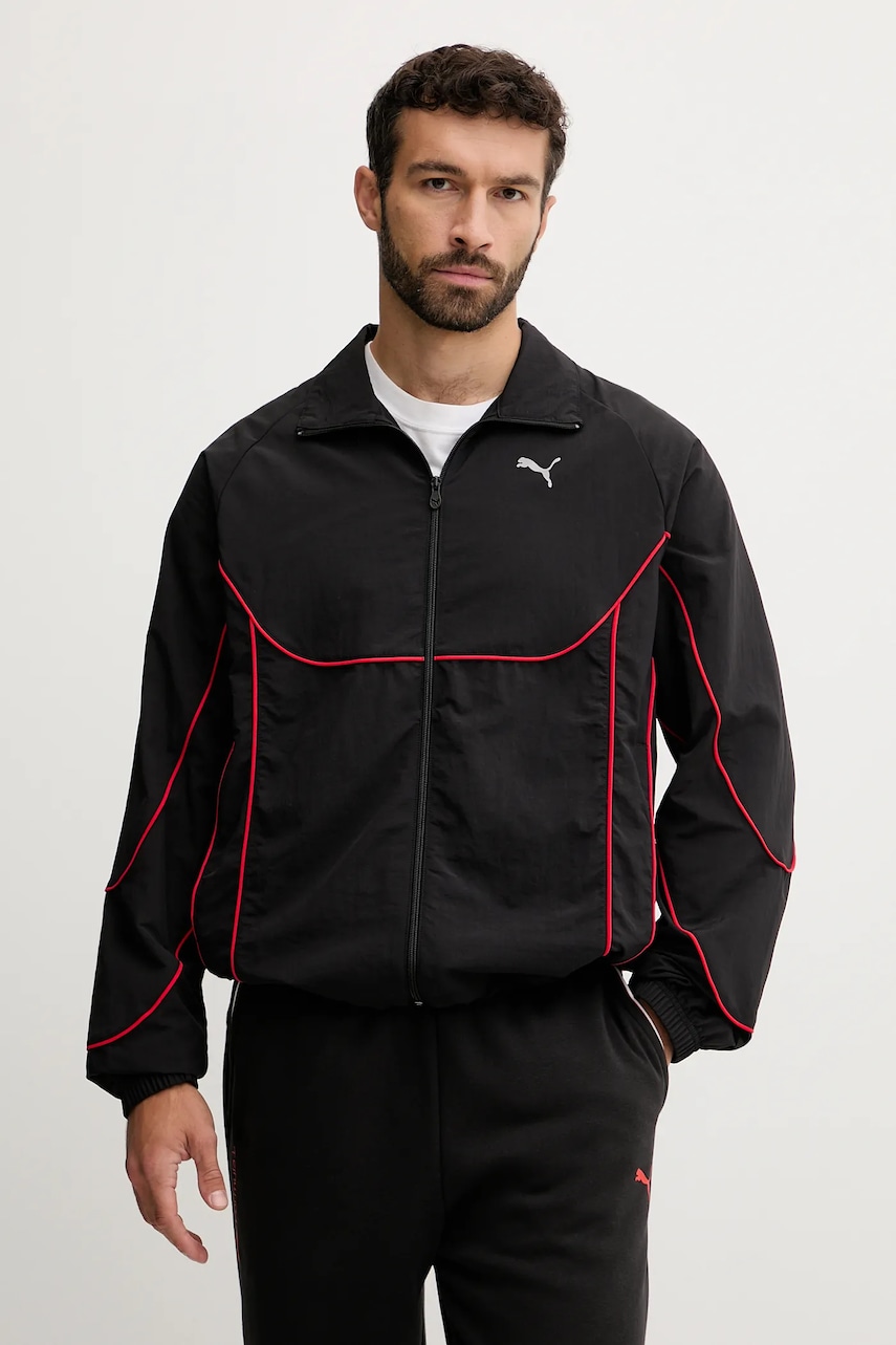 Puma geacă PUMATECH-X culoarea negru, de tranziție, 632096