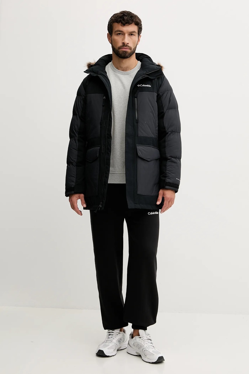 Куртка Columbia Marquam Peak цвет чёрный зимняя 2088121