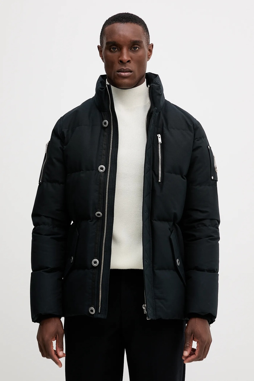 Μπουφάν με επένδυση από πούπουλα MOOSE KNUCKLES Forrestville χρώμα: ναυτικό μπλε, M35MJ128N φωτογραφία