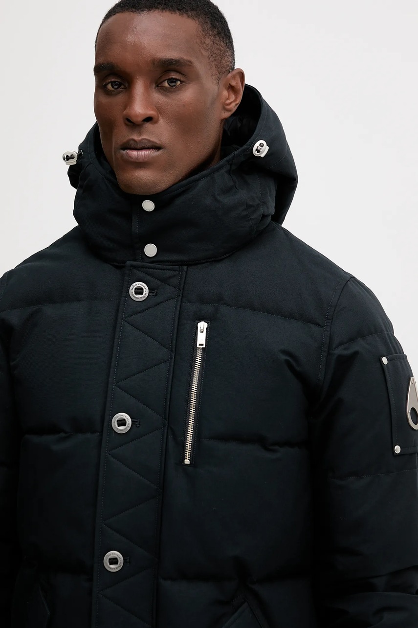 Μπουφάν με επένδυση από πούπουλα MOOSE KNUCKLES Forrestville χρώμα: ναυτικό μπλε, M35MJ128N φωτογραφία