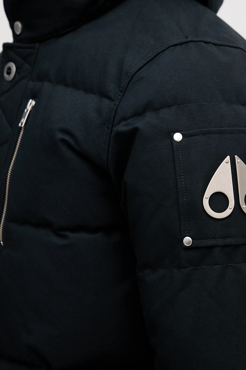 Μπουφάν με επένδυση από πούπουλα MOOSE KNUCKLES Forrestville χρώμα: ναυτικό μπλε, M35MJ128N φωτογραφία