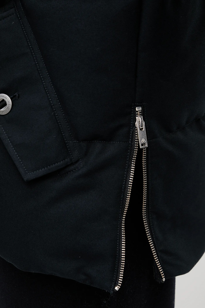 Μπουφάν με επένδυση από πούπουλα MOOSE KNUCKLES Forrestville χρώμα: ναυτικό μπλε, M35MJ128N φωτογραφία