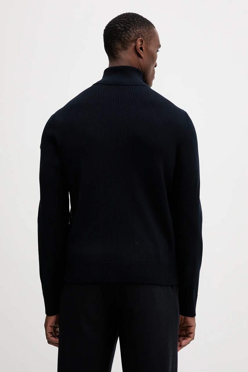 Μπουφάν με επένδυση από πούπουλα MOOSE KNUCKLES Kamet χρώμα: ναυτικό μπλε, M35MK682 φωτογραφία