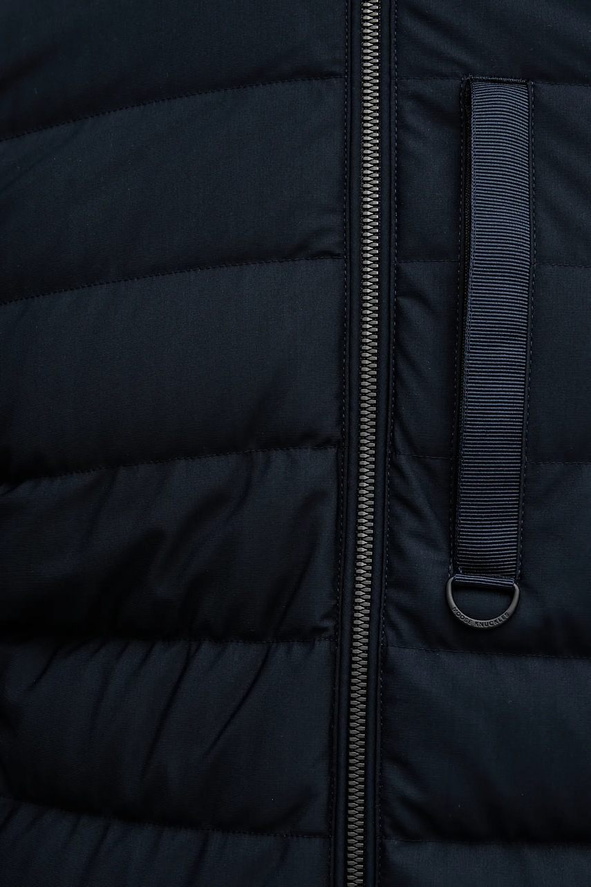 Μπουφάν με επένδυση από πούπουλα MOOSE KNUCKLES Kamet χρώμα: ναυτικό μπλε, M35MK682 φωτογραφία