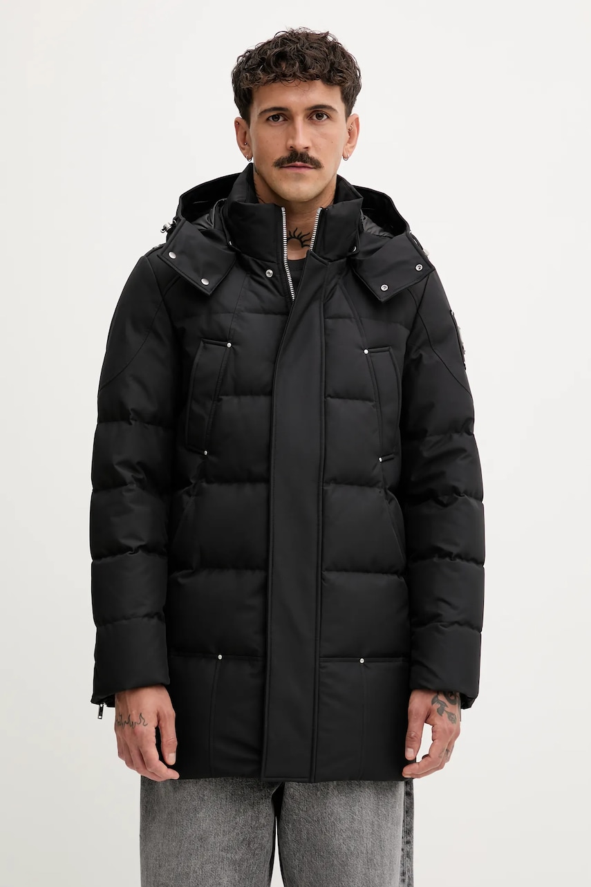 MOOSE KNUCKLES geacă de puf Cloud culoarea negru, de iarnă, M35MP221S