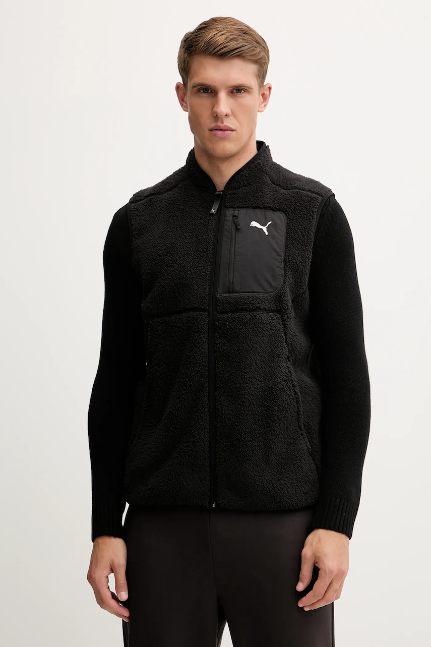 Puma vestă culoarea negru, de tranzitie, 688225