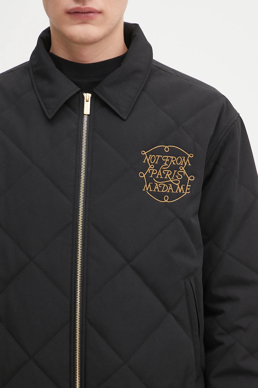 Bunda Drôle de Monsieur La Veste Slogan Tresses