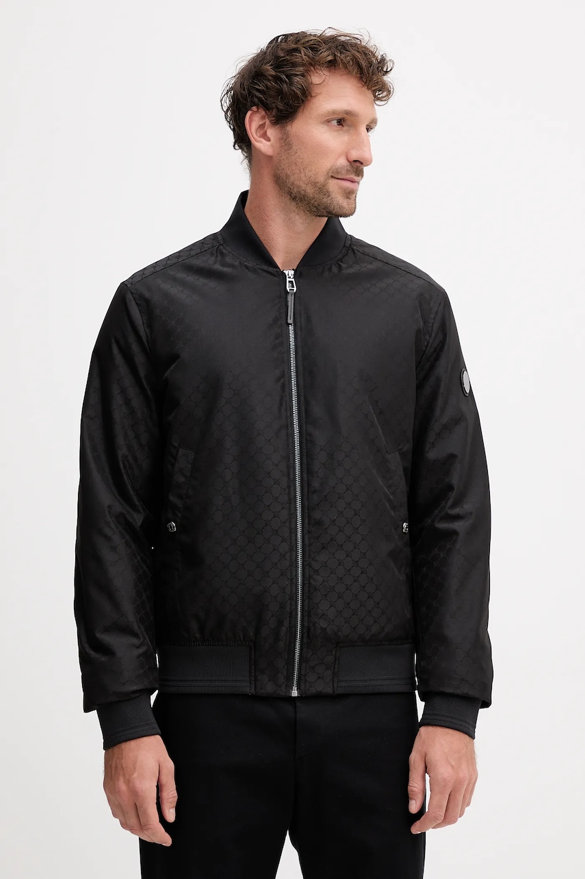 Joop! geacă bomber culoarea negru, de tranzitie, 30047976