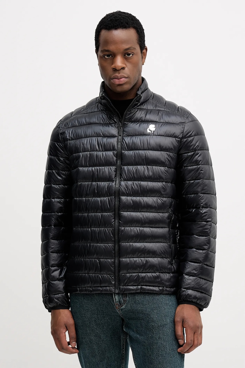 Karl Lagerfeld geacă culoarea negru, de tranziție, 554590.505400