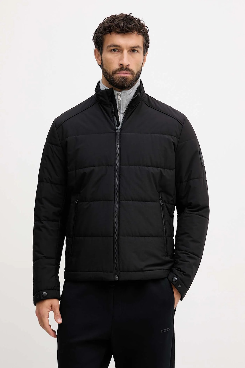 Joop! geacă culoarea negru, de tranziție, 30048506