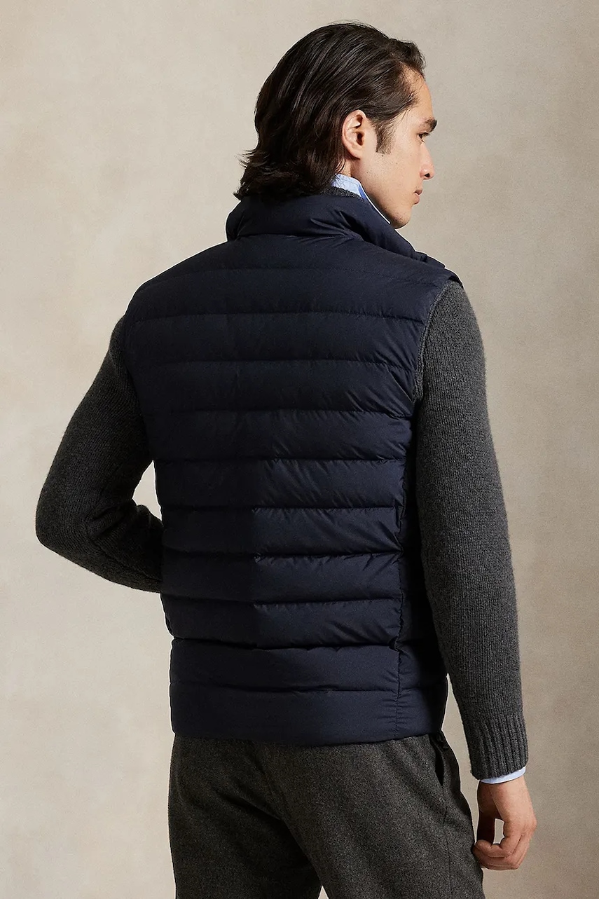 Безрукавка Polo Ralph Lauren цвет синий демисезонная 710967775 Безрукавка Polo Ralph Lauren цвет синий демисезонная 710967775