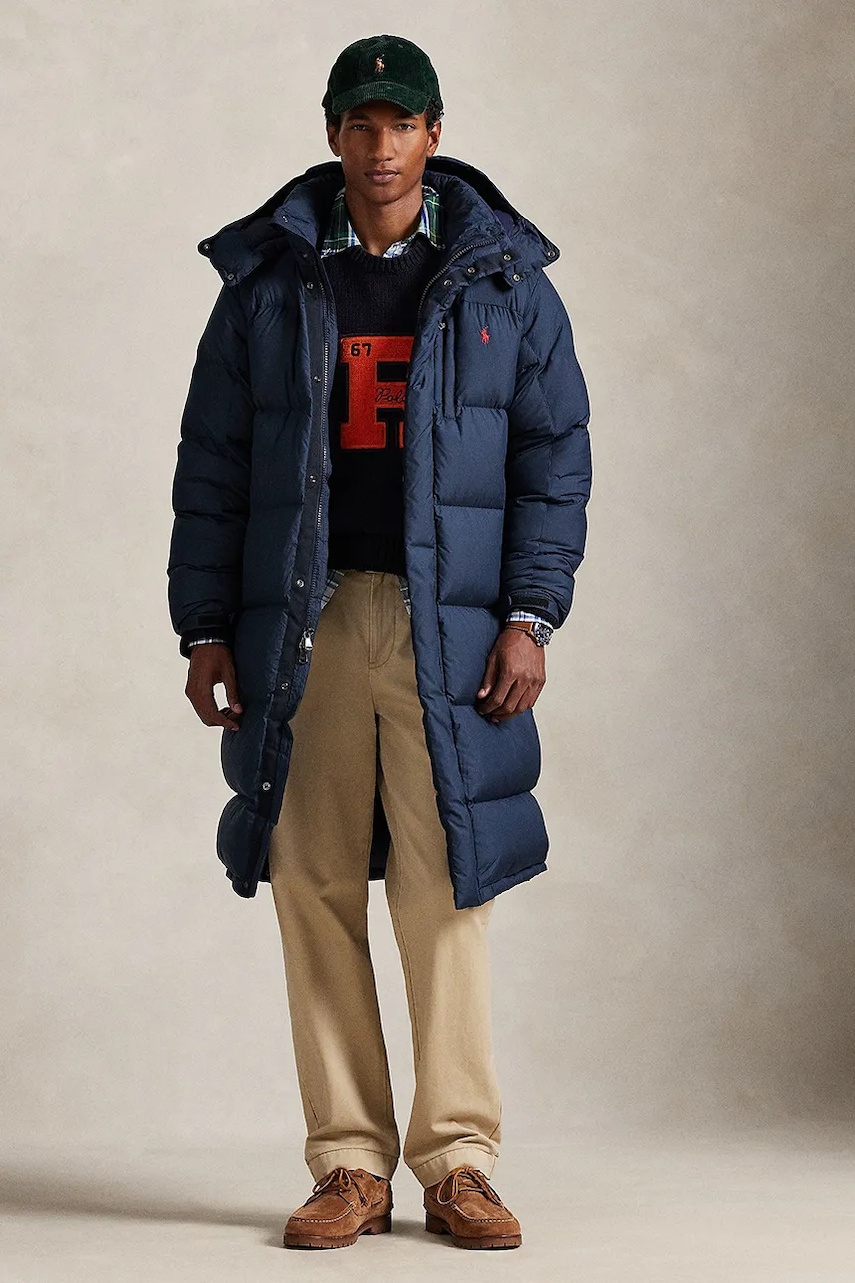 

Яке Polo Ralph Lauren в тъмносиньо зимен модел 710P01338, Тъмносин