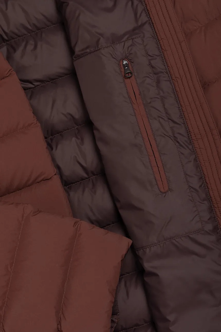 Μπουφάν με επένδυση από πούπουλα Colmar χρώμα: καφέ, 1252.4ZP φωτογραφία