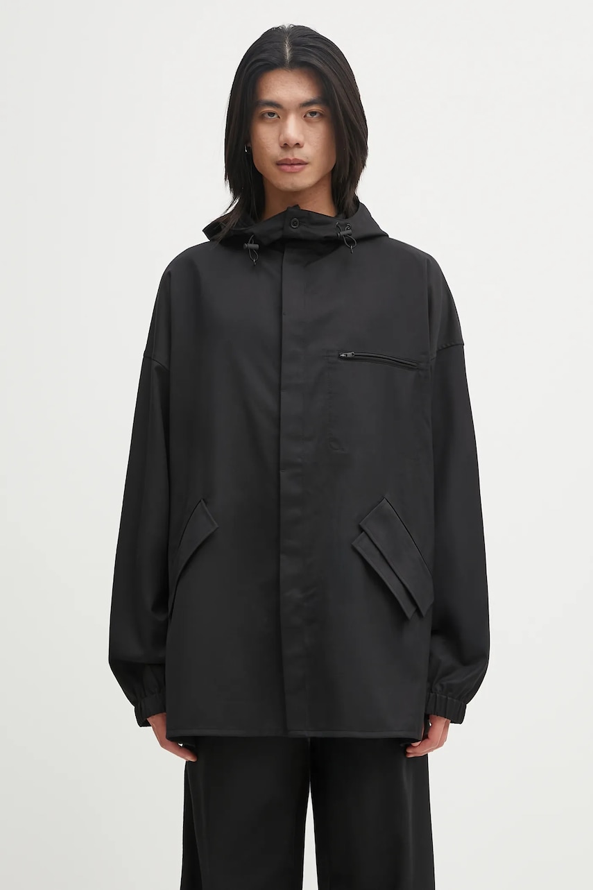 Y-3 koszula z dodatkiem wełny Refined Wool