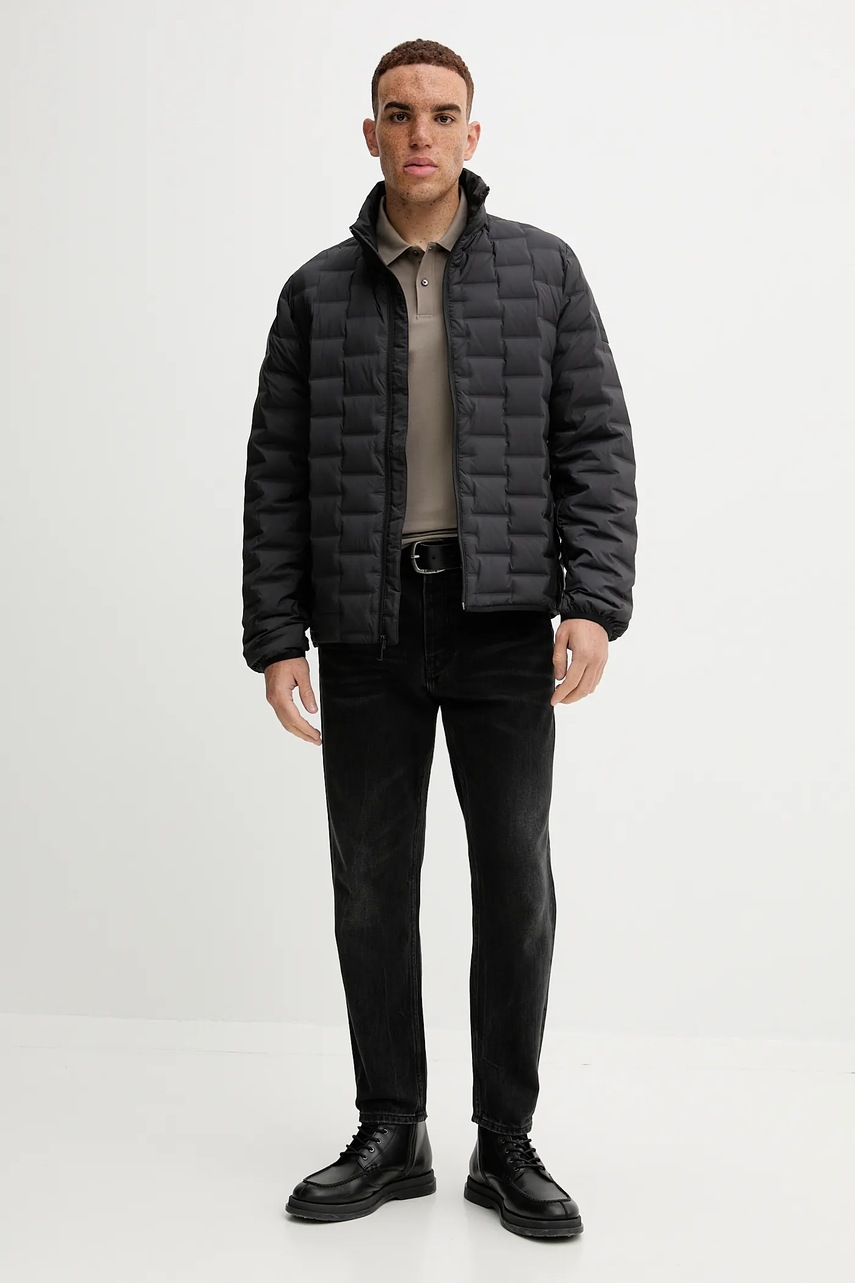 Пуховая куртка Calvin Klein цвет чёрный демисезонная LV04LD520G