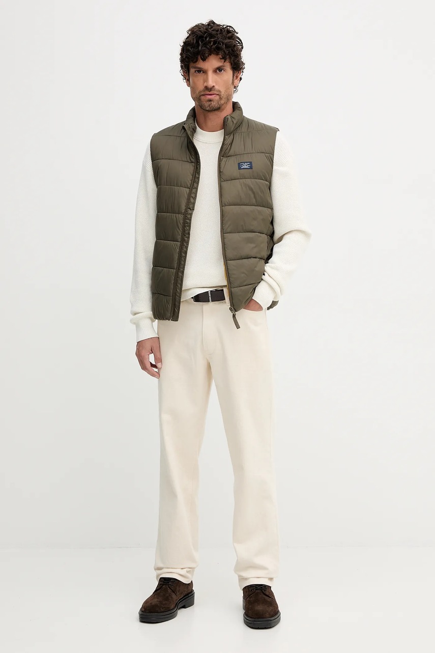 Безрукавка Pepe Jeans цвет зелёный демисезонная PM4027189