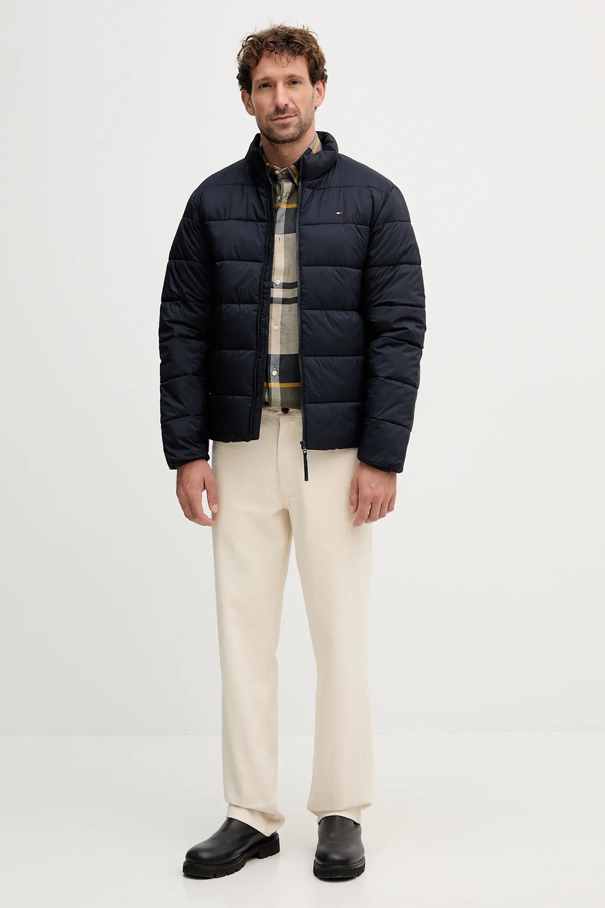 Куртка Tommy Hilfiger цвет синий демисезонная MW0MW41982