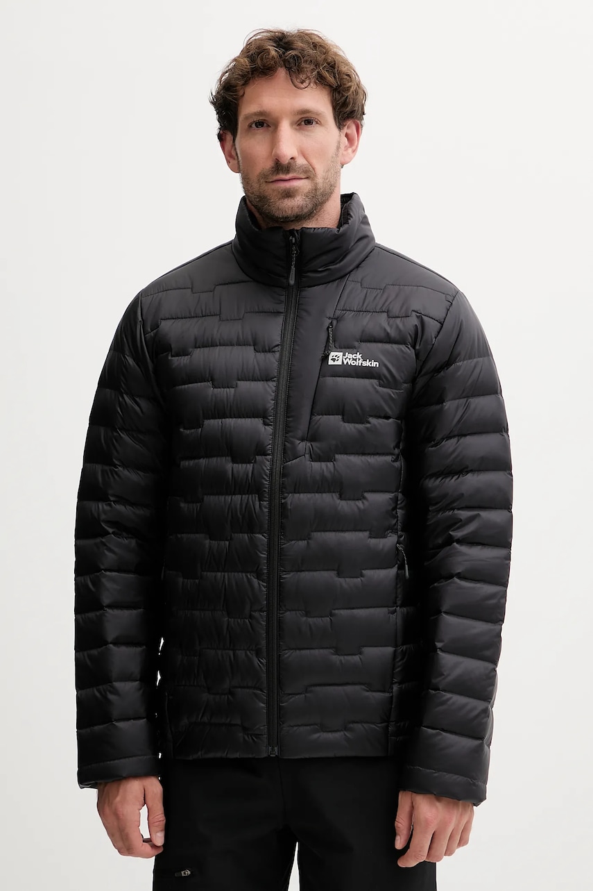 Jack Wolfskin geacă sport din puf Passamani Down culoarea negru, A61836