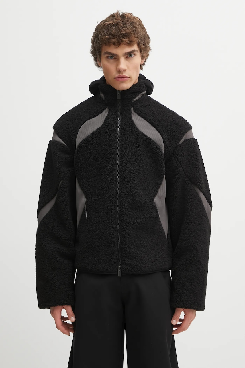 Heliot Emil geacă culoarea negru, de iarnă, AW25_M_02_139_BLK01_CO