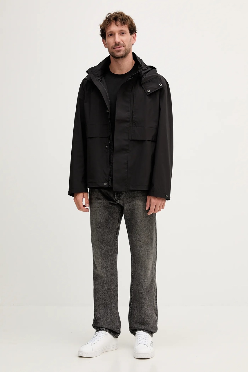 Куртка Calvin Klein Jeans цвет чёрный демисезонная LV04RD503G