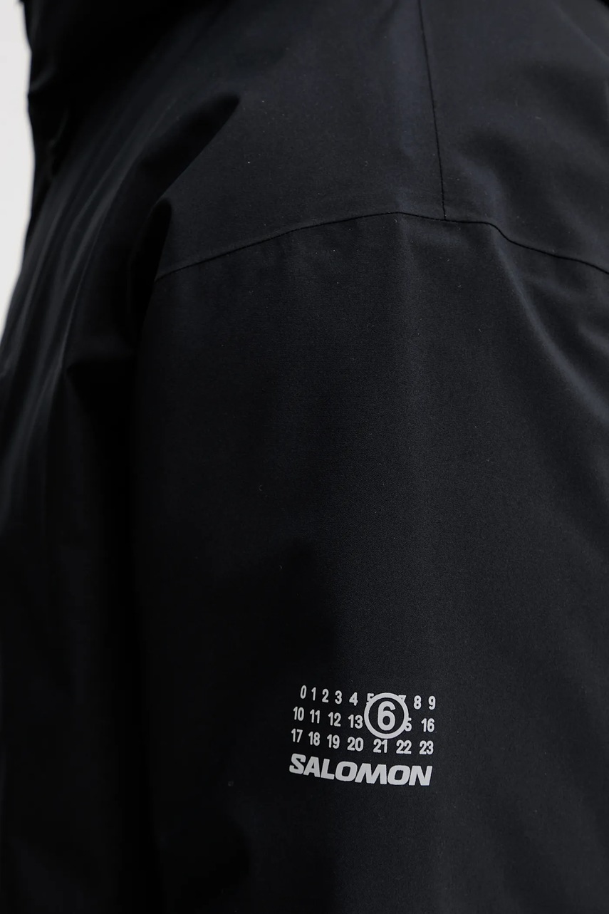 Μπουφάν με επένδυση από πούπουλα MM6 Maison Margiela x Salomon χρώμα: μαύρο, SH0AM0067.M35594.900 φωτογραφία