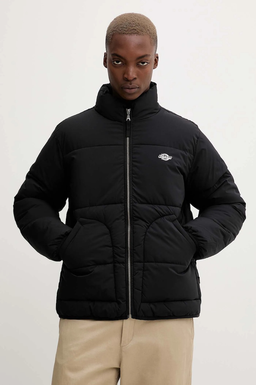 Dickies geacă culoarea negru, de iarnă, DK0A87OG