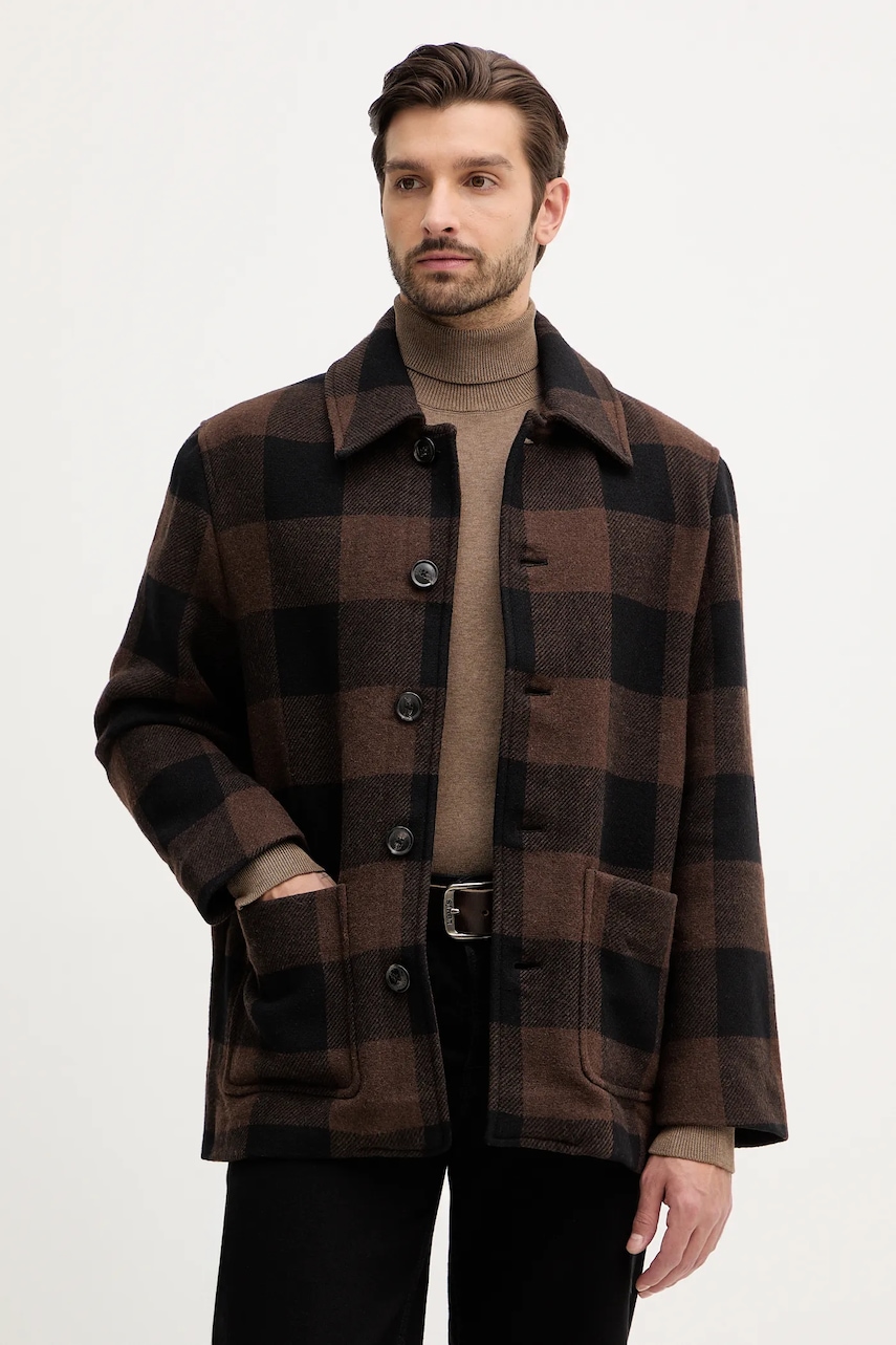 Μπουφάν με προσθήκη μάλλινου υφάσματος Tommy Hilfiger