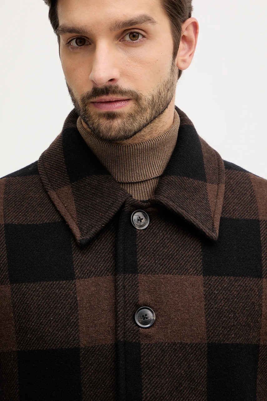 Bunda s příměsí vlny Tommy Hilfiger (obrázek 4)