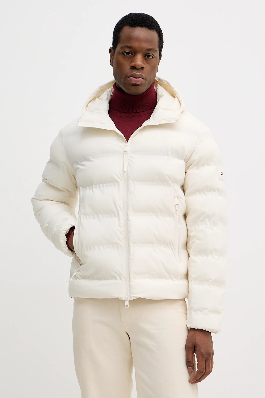 

Яке Tommy Hilfiger в бежово зимен модел MW0MW40637, Бежов