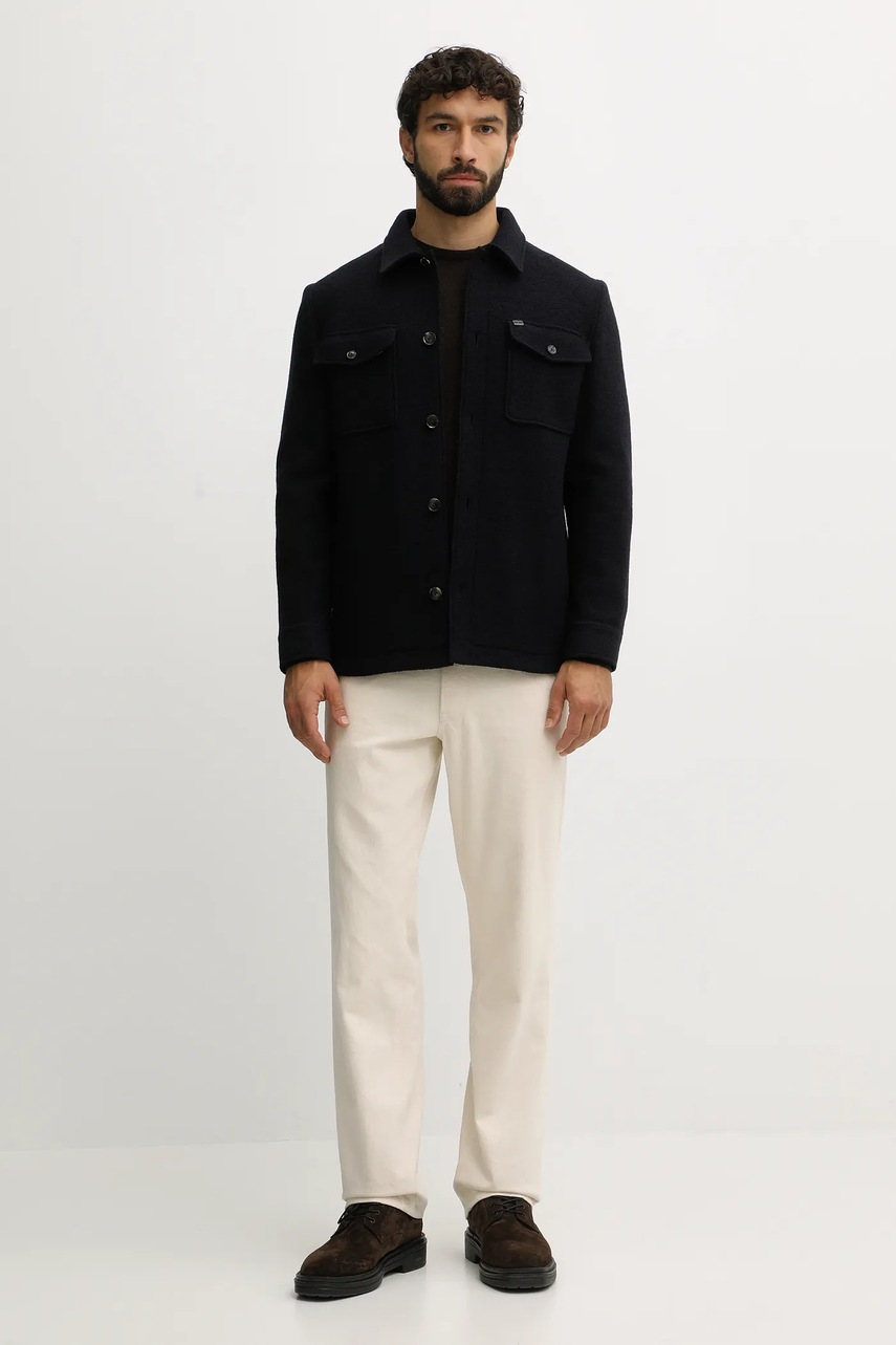 Vlněná bunda Tommy Hilfiger