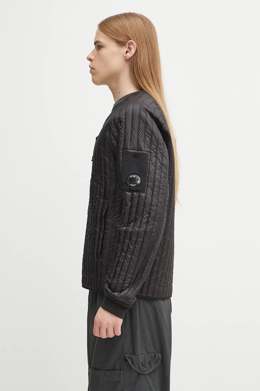 Μπουφάν C.P. Company χρώμα: μαύρο, 19CMOW051A110430A φωτογραφία