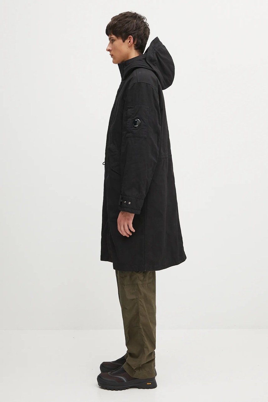 Куртка C.P. Company цвет чёрный демисезонная 19CMOW095A110305G