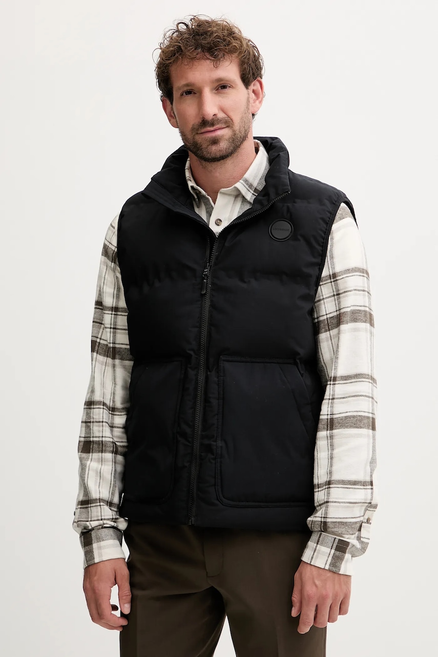 Lindbergh vestă culoarea negru, de iarnă, 30-301120