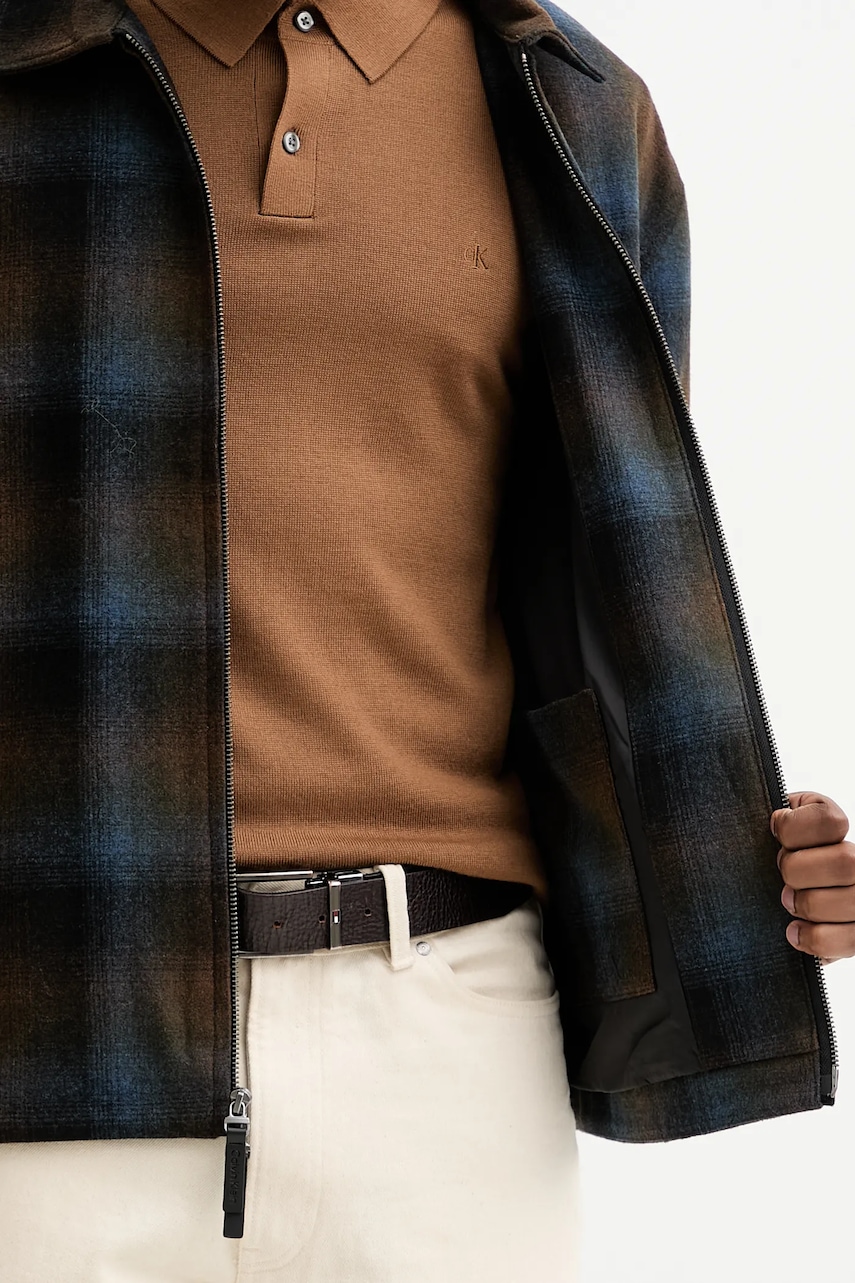Bunda s prímesou vlny Calvin Klein