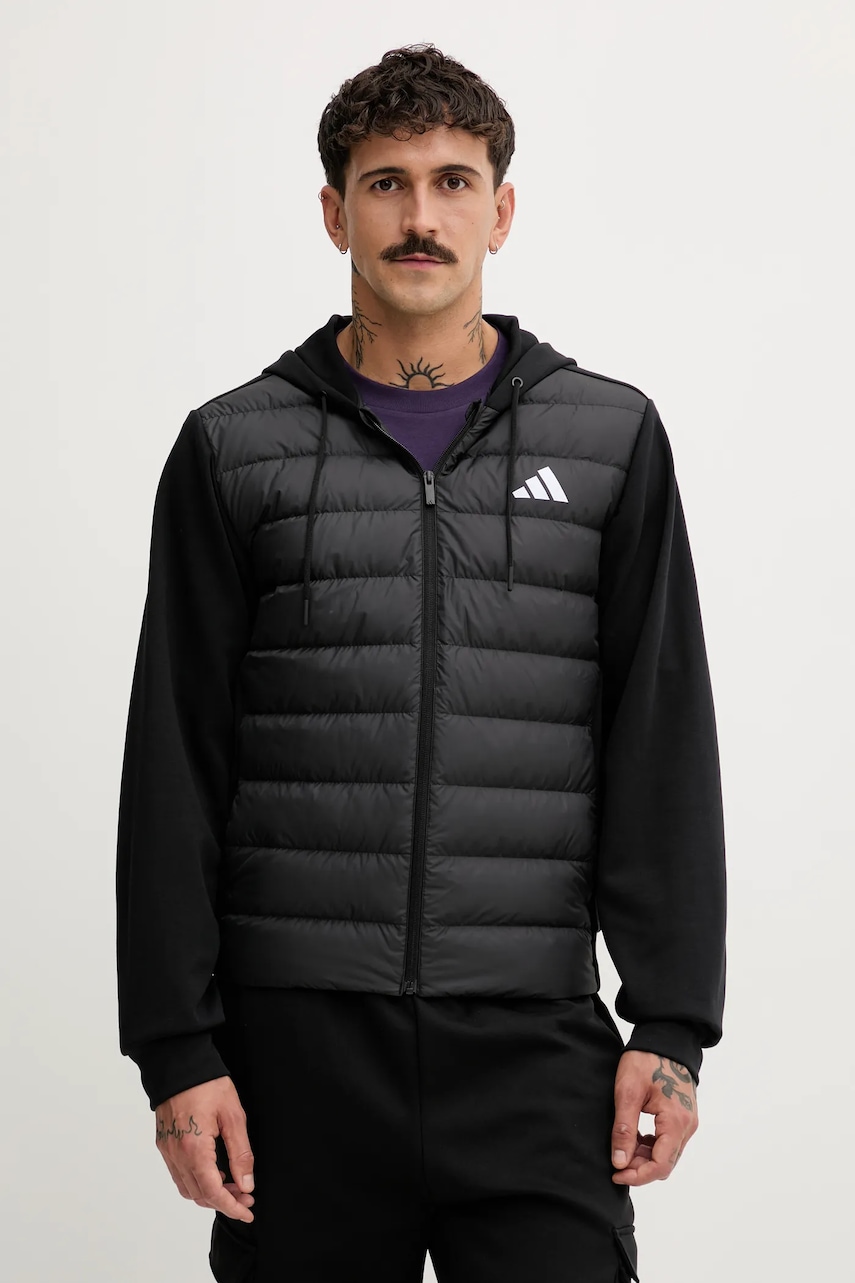 adidas geacă Essentials Climawarm culoarea negru, de tranziție, KA5251