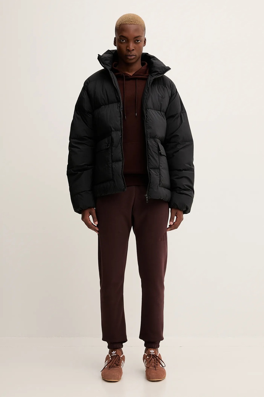 Куртка adidas Originals Synthdown цвет чёрный зимняя JW5815