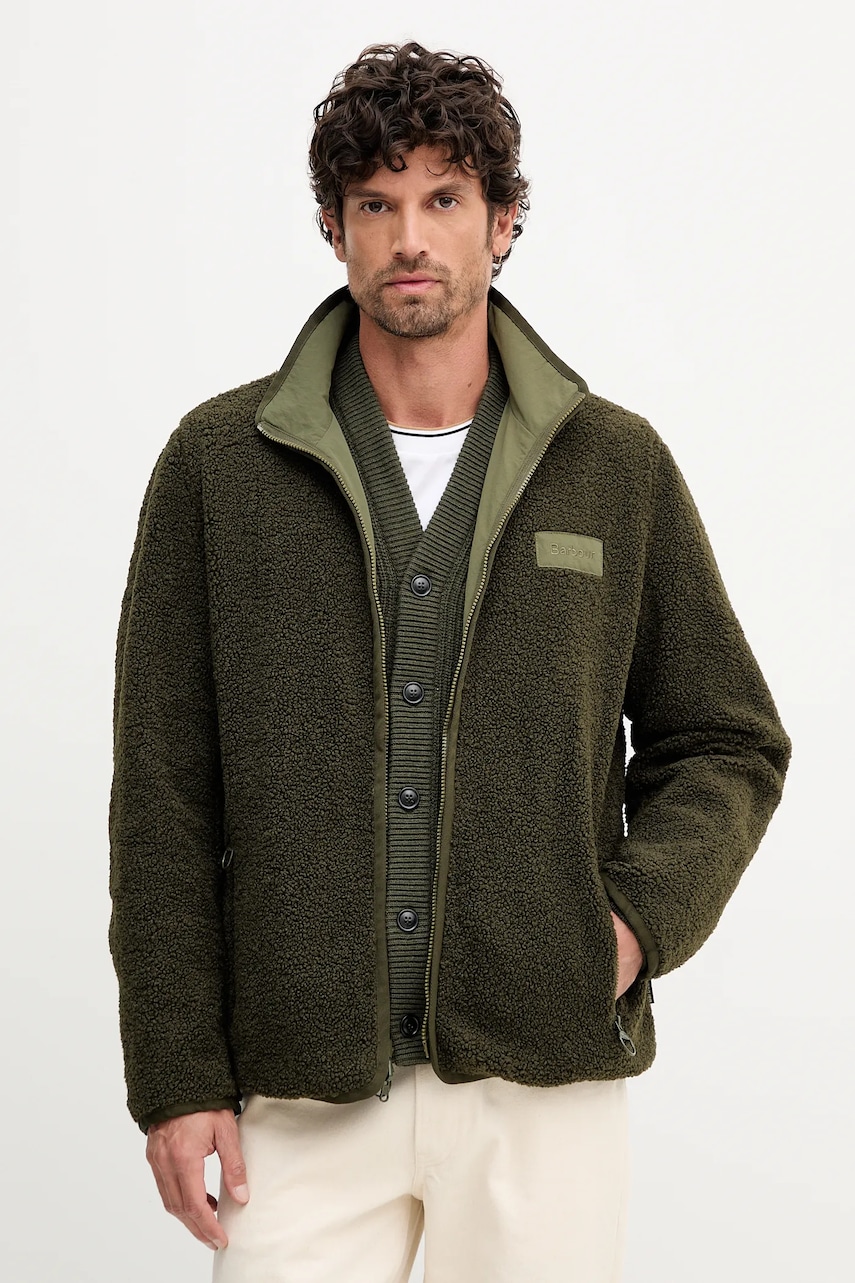Barbour geacă cu doua fete culoarea verde, de tranzitie, MFL0195