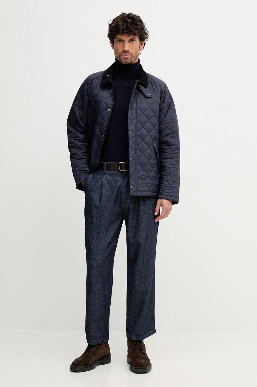 Куртка Barbour цвет синий демисезонная MQU1864