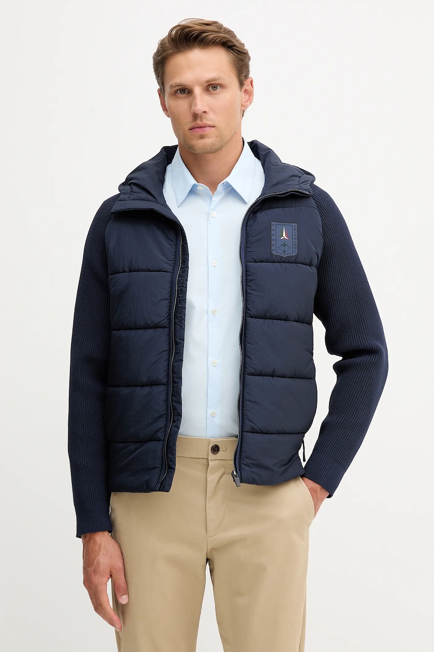 Aeronautica Militare geacă culoarea bleumarin, de tranziție, AM1383UCL00001