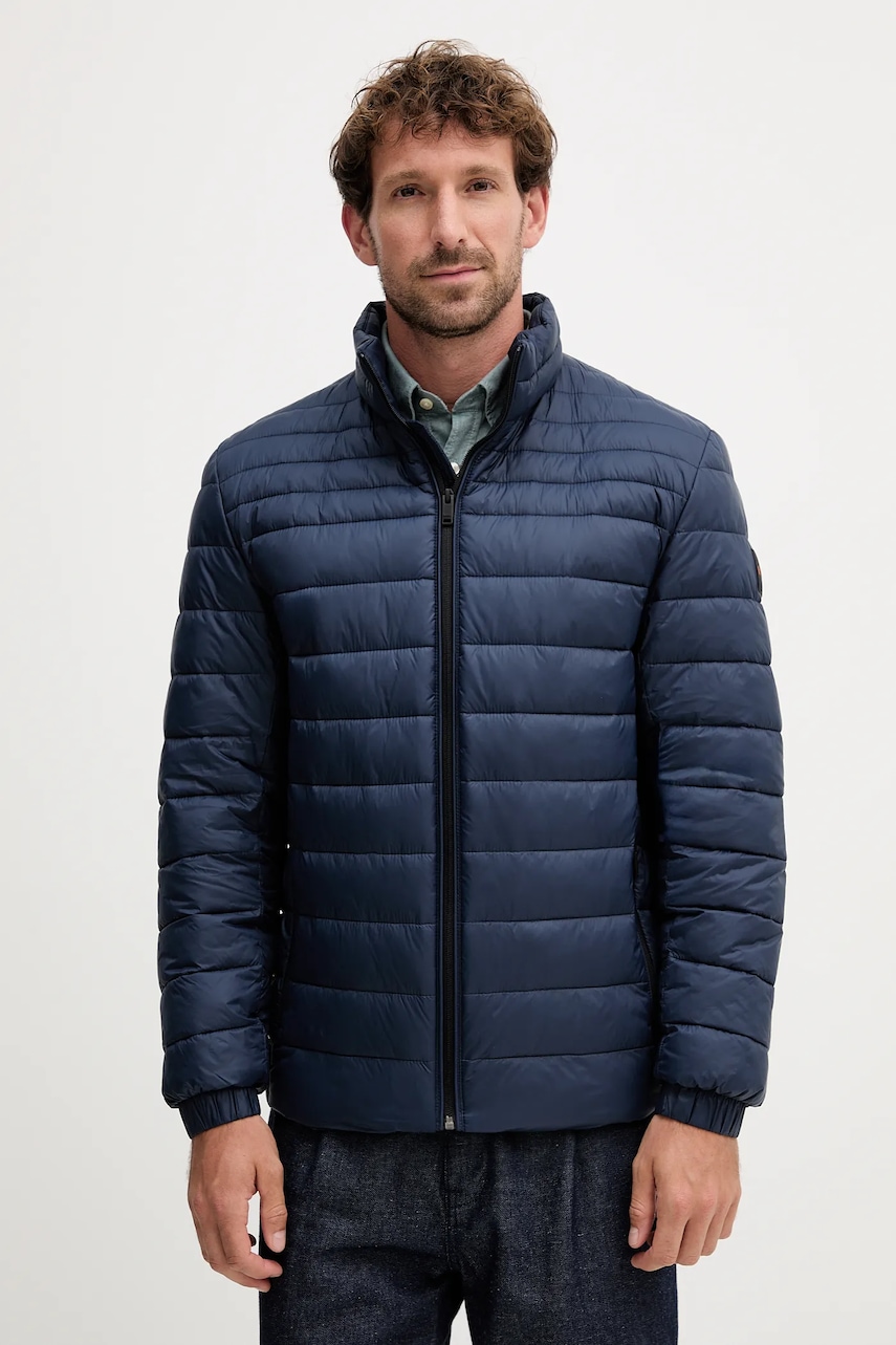 BOSS Orange geacă culoarea bleumarin, de tranziție, 50549252