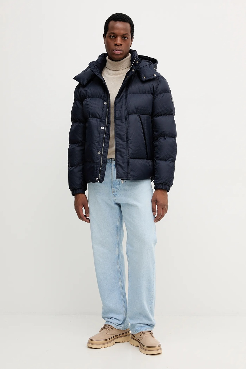 Куртка BOSS цвет синий зимняя 50548727