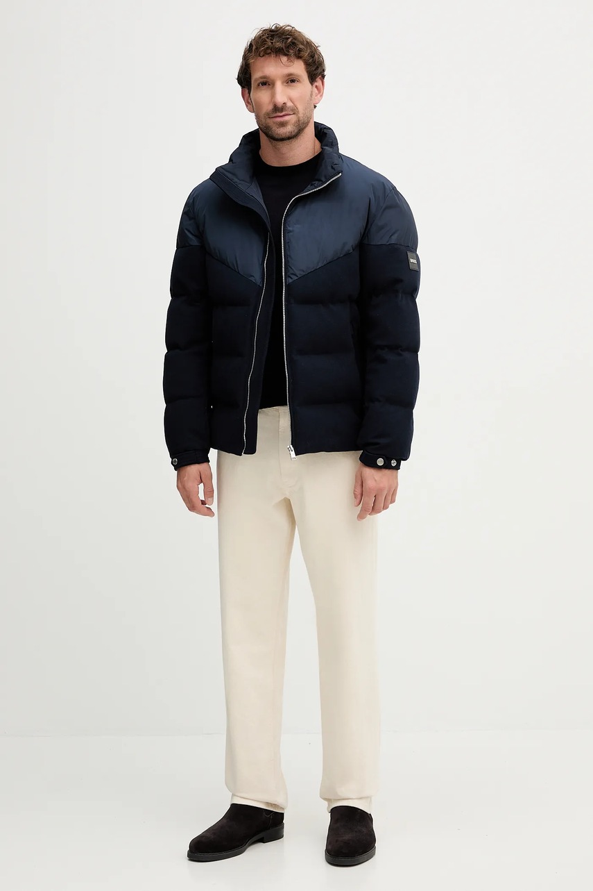 Куртка BOSS цвет синий зимняя 50548810