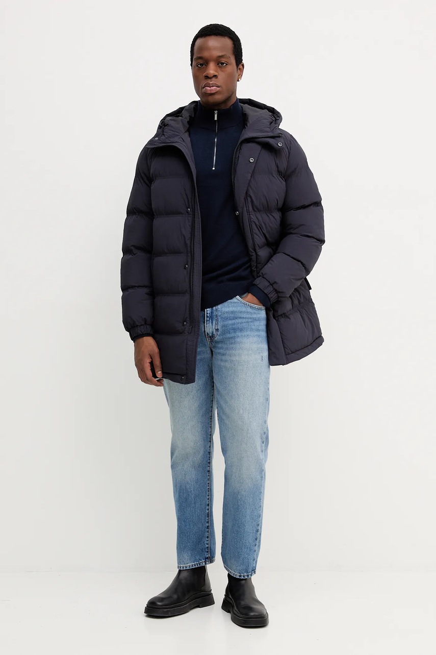 Куртка Marc OPolo цвет синий зимняя 5000006389
