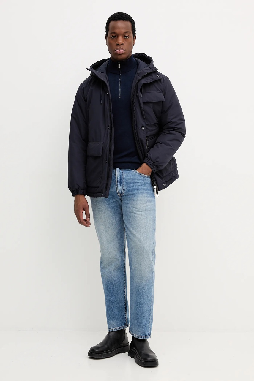 Куртка Marc OPolo цвет синий зимняя 5000006395