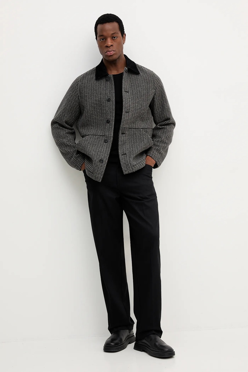 Куртка с добавлением шерсти Marc OPolo цвет чёрный демисезонная 5000006905